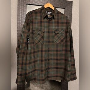 Rebel Reaper Flannel Mens Large